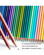 48-color oil-based bright color pencil studio set, classic style