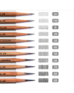 12pcs/box sell MARCO/Marco 7001 Sketch Pencil Children's Log Writing Study Stationery Art Calligraphy Drawing Pencil,...