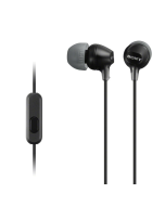 Original Sony MDR-EX15AP 3.5mm Wired Stereo Headphone, Hands-free Subwoofer Stereo Headset with Microphone for Xiaomi Huawei