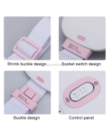 Warm uterus belt set Physiological period Shenqi heated moxibustion warm uterus treasure hot compress massage stomach