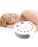 UNM-GH-006 White Noise Sleeper with Nine Types of Timable Music to Help Calm the Mind and Improve Sleep (Color: White)