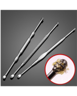 3 PCS Stainless Steel Ear Cleaning and Care Tool Model Ships Randomly