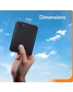 Disco rígido externo portátil WD 4TB WD, USB 3.0 - WDBU6Y0040BBK-WESN