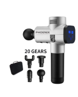 Phoenix A2 Massage Gun Muscle Relaxation Deep Tissue Massager Dynamic Therapy Vibrator Shaping Pain Relief Back Foot Massager