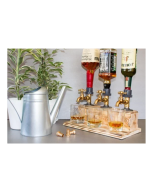 Wooden Faucet Shape Whiskey Drinks Dispenser