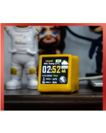 Small Portable Smart Wifi Weather Station Display Weather Temperature Humidity Time Alarm Clock Desktop Decoration