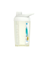 TC-1801 Milkshake Cup Plastic Fitness Sports Water Cup Shaking Cup, Colour: Beige