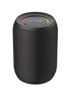 ZEALOT S32pro bluetooth 5.2 Speaker 57mm Loudspeaker 360° Surround Stereo HiFi Bass Sound RGB Light TWS 3000mAh Outdoors Portable Speaker - Black