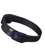 HAKII MIX Wearable Sport Headphone bluetooth Earphone Innovative Design Dual Noise Cancelling Mic 8h Battery Life Open Ear Smart Headband - Black