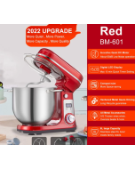 BioloMix 6L Stand Food Blender/Mixer With Stainless Steel Bowl