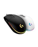 Logitech G102 Lightsync Logitech 2nd Generation White Wired Gaming Mouse