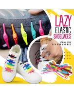 12PCS of Lazy Elastic Shoelaces - Perfect for Any Shoe