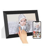 Wireless Digital Picture Frame with Touch Screen and Frameo App