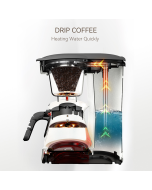 HiBREW 3-in-1 Glass Teapot Coffee Maker: America's Finest Brewing Solution