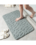 Limited Time Deal: 49% OFF Cobblestone Embossed Bath Mat