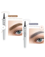 3D Waterproof Microblading Eyebrow Pen 4 Fork Tip Tattoo Pencil (2 pcs) good
