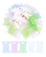 Random Color Hand Embroidery Kit: Figure Graphic Leaf & Flower