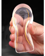 1pair Clear Height Increase Insoles