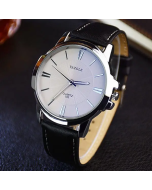 YAZOLE 332 Sleek Business Leather Quartz Men's Wristwatch - 3