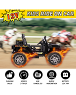 Electric Ride-On Car for Kids with Parent-Child Driving Mode