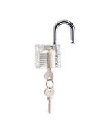 DANIU 24Pcs Lock Picks Training Tool Transparent Practice Padlock Set Locksmith Tool