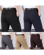 Last day promotion 50% off  Men's High Stretch Classic Pants(Buy 2 Free Shipping)