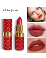 MAXFINE 18 colors lipstick  matte lipstick no transfer no color long lasting