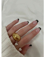 instantly Upgrade Your Look With 24pcs Short Square Armour Black Fingertip, Simple Style Full Cover Fake Nail