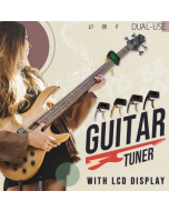 USE GUITAR CAPO TUNER WITH LCD DISPLAY