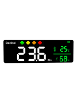 Noise meter noise meter wall-mounted noise detector sound level meter decibel meter tester temperature and humidity meter