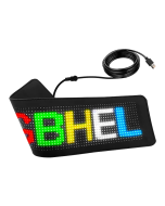 Flexible display LED soft screen APP Bluetooth car led advertising screen