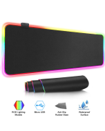 Luminous mouse pad large gaming gaming rgb desk pad computer laptop thickened keyboard pad oversized waterproof