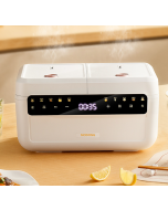 MODONG double-bladder rice cooker household intelligent multifunctional 4L large-capacity non-stick pot double-head integrated cooking rice cooker