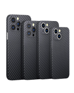 Carbon Fiber Phone Case pp Apple 13 Fine Hole Camera Protective Case