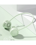 USB Charging Small Portable, Hanging Neck Fan Turbocharged Silent Bladeless Leafless Hanging Neck Fan