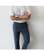 Gentlemans Classic Plain And Breathable Cotton Linen Pants