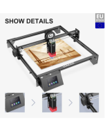 LONGER RAY5 10W Laser Engraver, 0.06x0.06mm Laser Spot, Air Assist, Touch Screen, Offline Carving, 32-Bit Chipset, WiFi Connection, Working Area 400x400mm