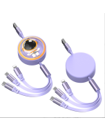 Factory Original Creative Year Of The Tiger Gift 3 In 1 Charging Cable