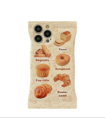 Snack bag bread iphone14pro Apple mobile phone shell 14plus autumn and winter 12 grab bag suitable for 13 14