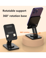 Economical 360 Degree Rotation Portable Phone Holder Plastic Foldable Phone Tablet Stand