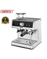 HiBREW H7 Barista Pro 19Bar Bean to Espresso,Cafetera Commercial Level Coffee Machine with Full Kit for Cafe Hotel Restaurant H7