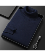 Men's Turtleneck Sweater Slim Sweater