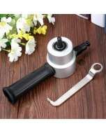 Nibbler Cutter Drill Attachment Double Head Metal Sheet