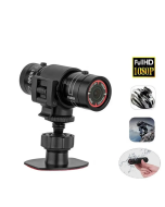 F9 waterproof sports camera 1080P flashlight camera outdoor cycling bike recorder support 128G