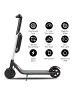 SUNNIGOO 300w 36v 10.4Ah Segway Original Electric Scooter With APP Ninebot ES4 Waterproof Kick Scooter For Adults Kids Sharing Scooters