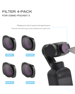 STARTRC 1108493 ND8PL+ND16PL+ND32PL+ND64PL Adjustable Filter 4-Piece Set for DJI OSMO Pocket 2