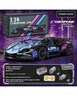 Racing car building block toy remote control model