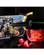 HOBBYBOX Marvel Co branded Wireless Bluetooth Earphones Low Delay Esports Music Sports Half In Ear Fit Apple Huawei Xiaomi VIVO Phone Iron Man