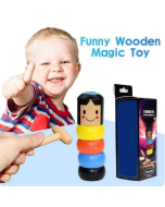 Unbreakable Wooden Man Magic Toy