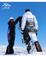 Outdoor warm waterproof and windproof skiwear suit